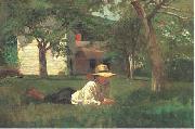 Winslow Homer Nooning oil painting